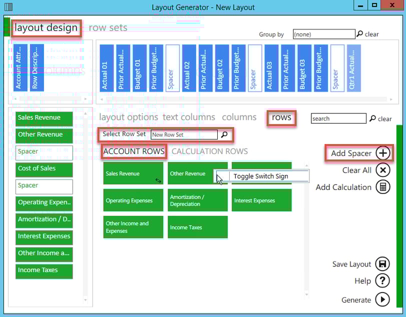 How to Create a Financial Statement with Sage Intelligence Designer